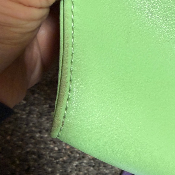 Telfar Neon Green Mini Bag - Picture 4 of 6